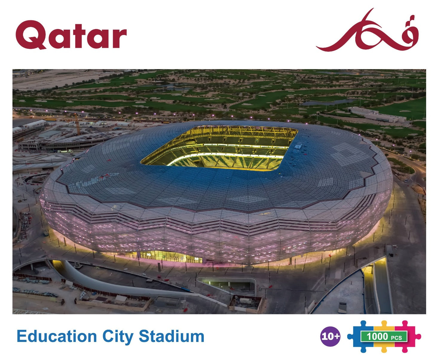Buy Education City Stadium 1000pcs Puzzle | Yallatoys.com