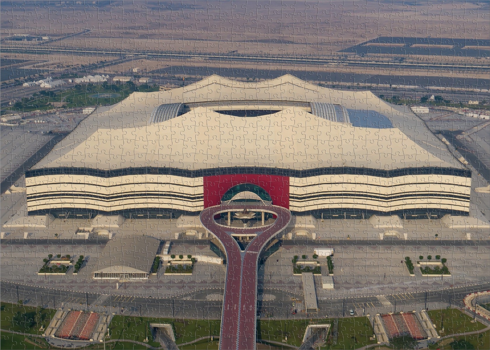 Buy Al Bayt Stadium 1000pcs Puzzle | Yallatoys.com