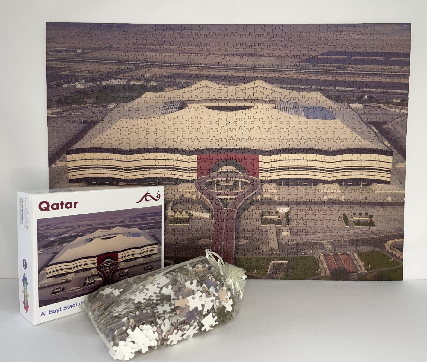 Buy Al Bayt Stadium 1000pcs Puzzle | Yallatoys.com