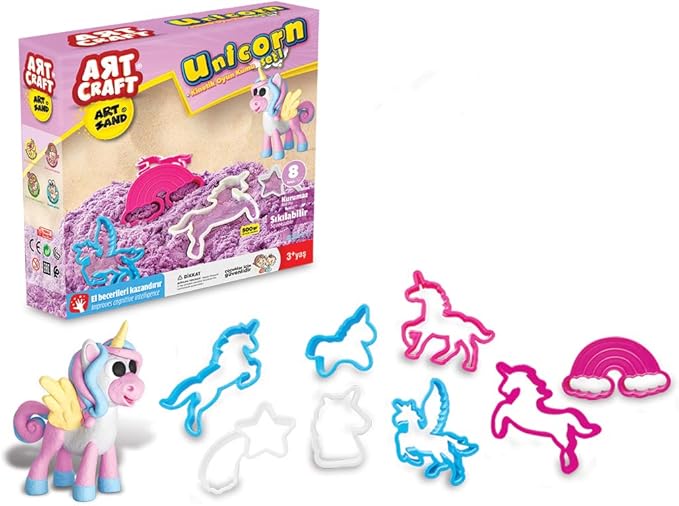 Buy Dede Unicorn Modeling Play Sand Set 500Gr | Yallatoys.com