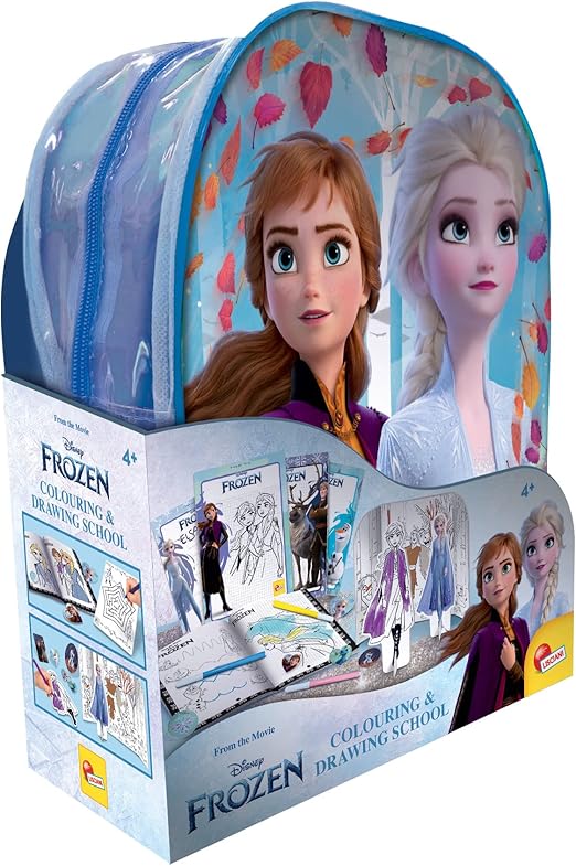 Buy Disney Frozen Colouring and Drawing School Backpack | Yallatoys.com