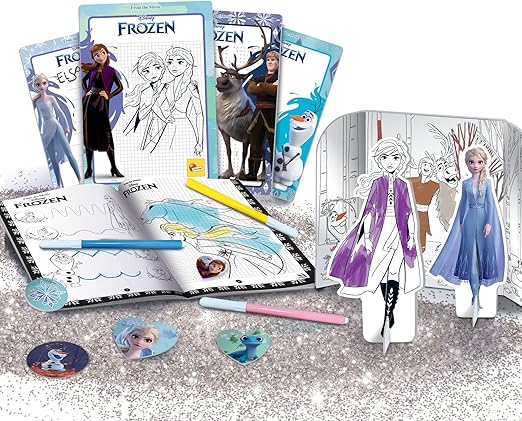 Buy Disney Frozen Colouring and Drawing School Backpack | Yallatoys.com