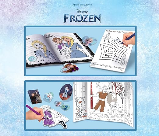 Buy Disney Frozen Colouring and Drawing School Backpack | Yallatoys.com