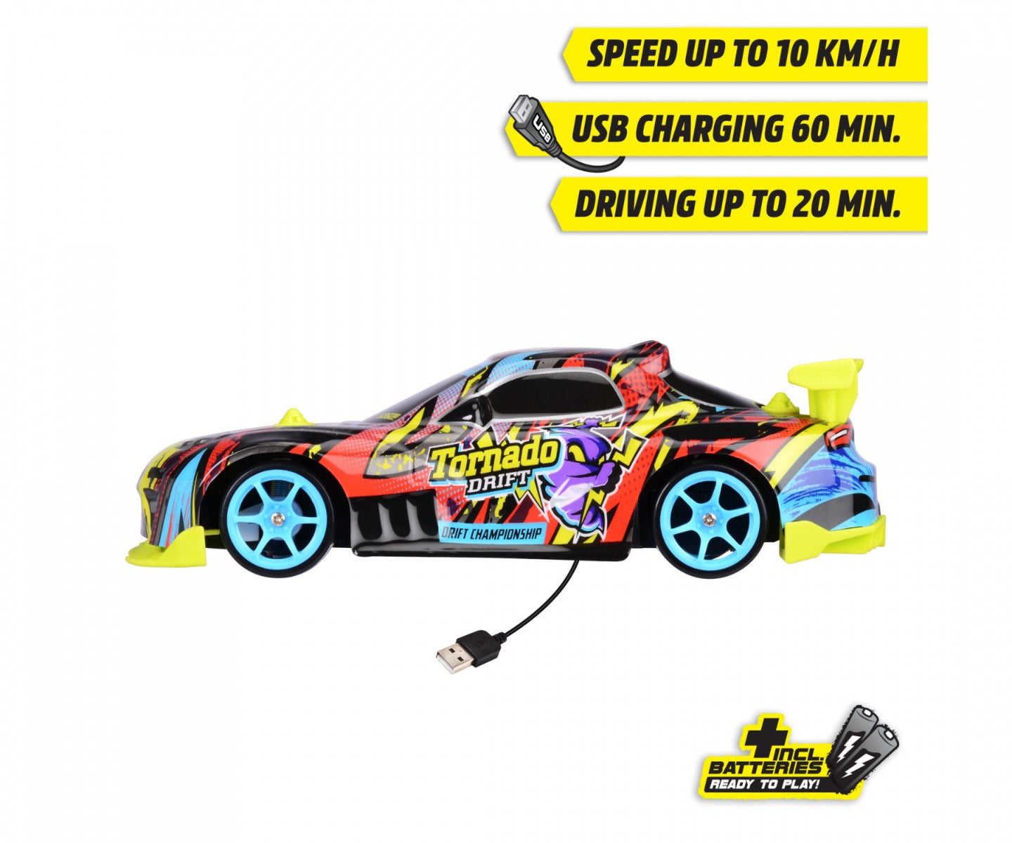 Buy Dickie Tornado Drift Remote Controlled Car | Yallatoys.com