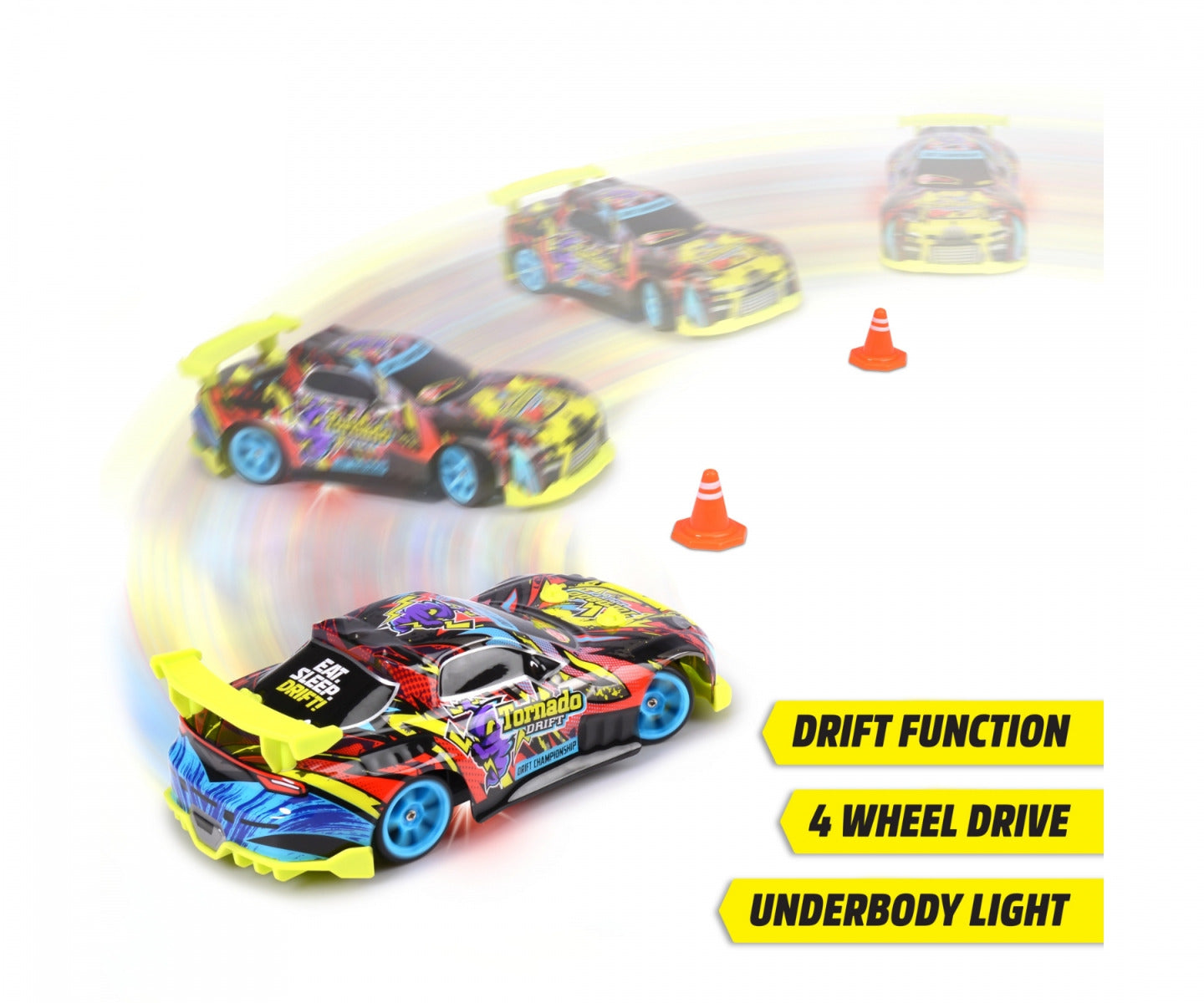 Buy Dickie Tornado Drift Remote Controlled Car | Yallatoys.com