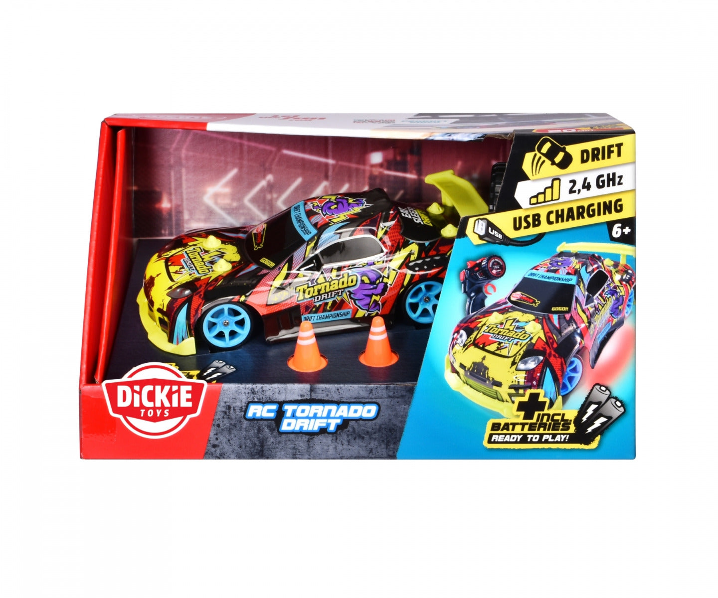 Buy Dickie Tornado Drift Remote Controlled Car | Yallatoys.com