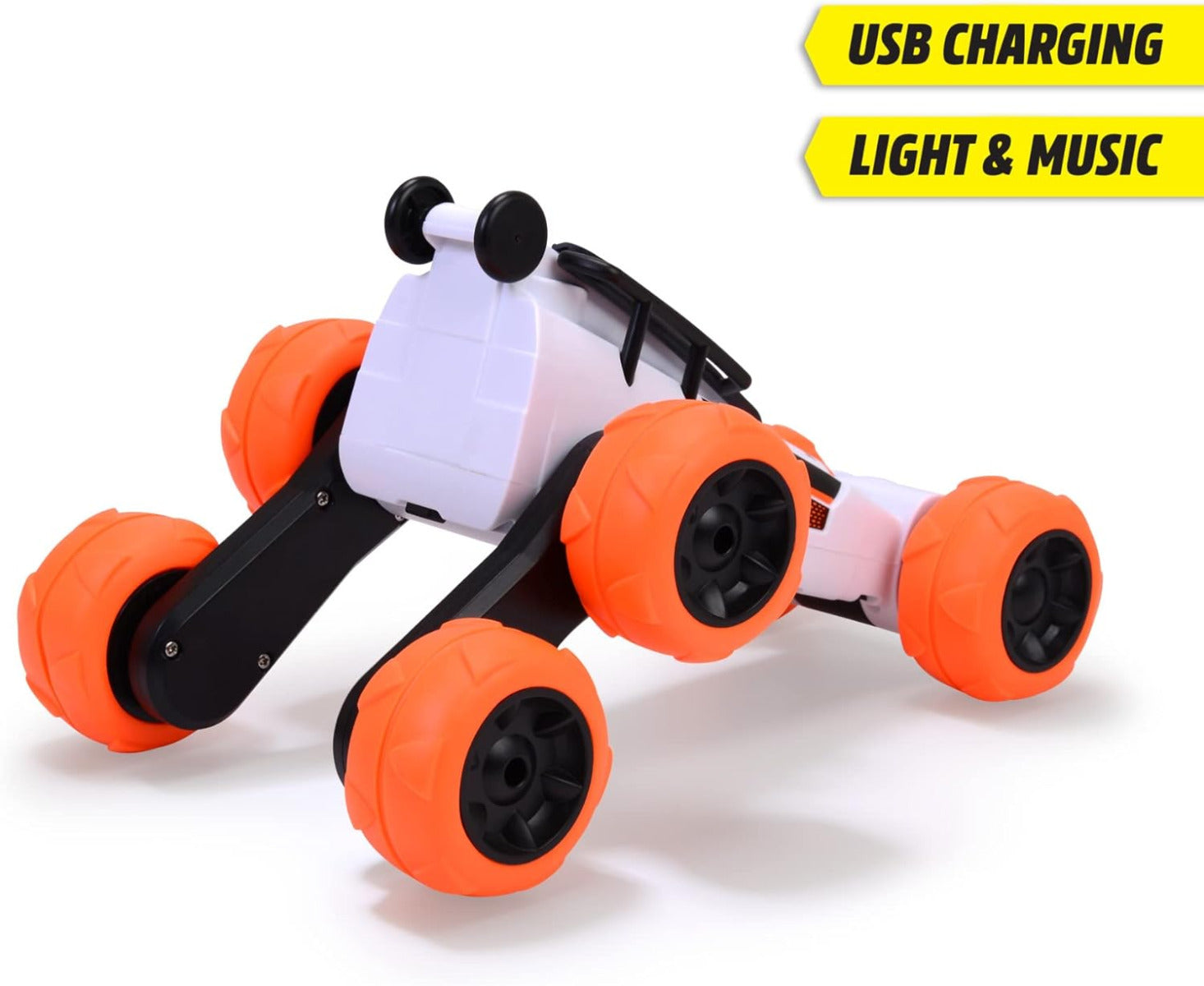 Buy Dickie Remote Control Flix Star 3 Channel FS Stunt Car Tricks & Rollover Transformation | Yallatoys.com