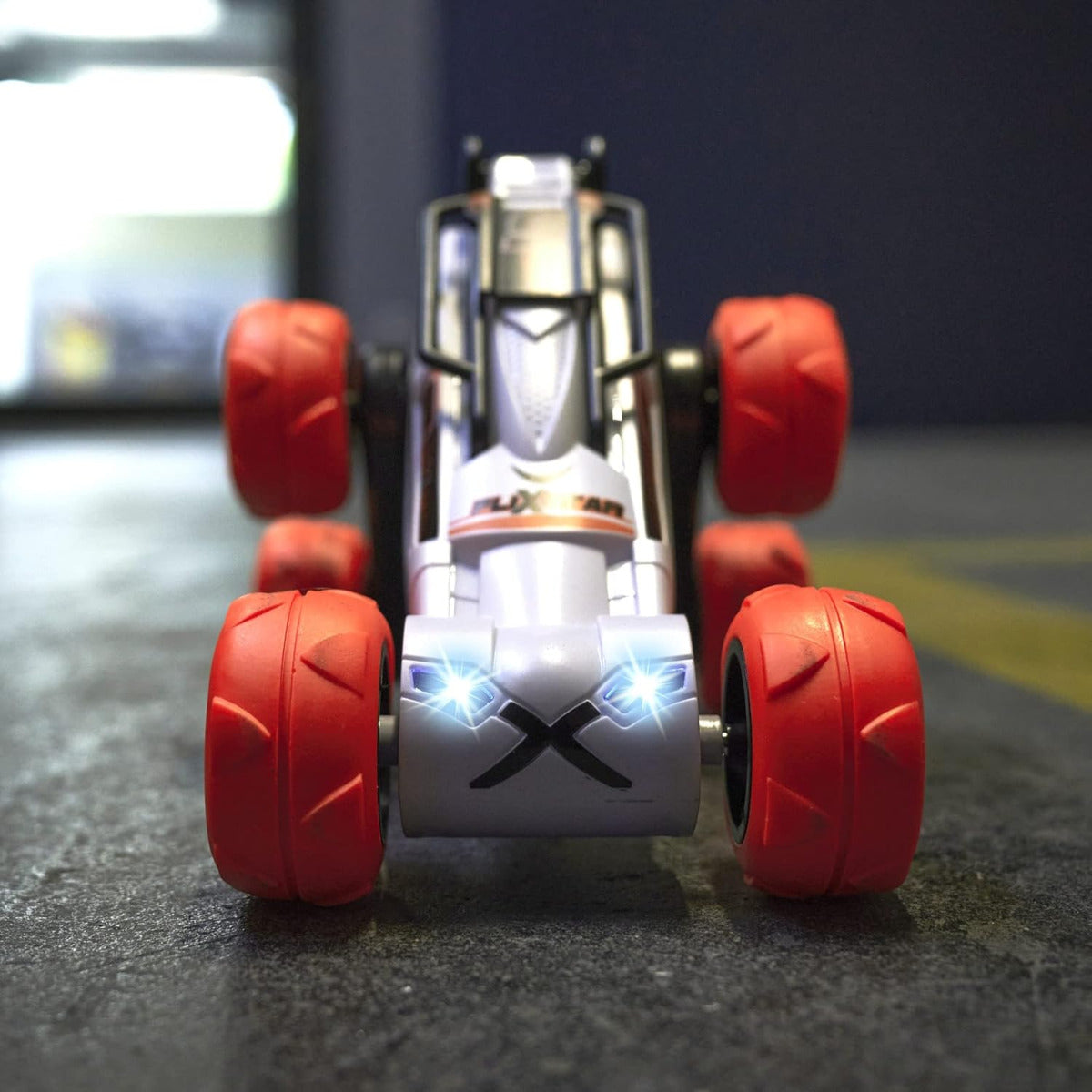 Buy Dickie Remote Control Flix Star 3 Channel FS Stunt Car Tricks & Rollover Transformation | Yallatoys.com
