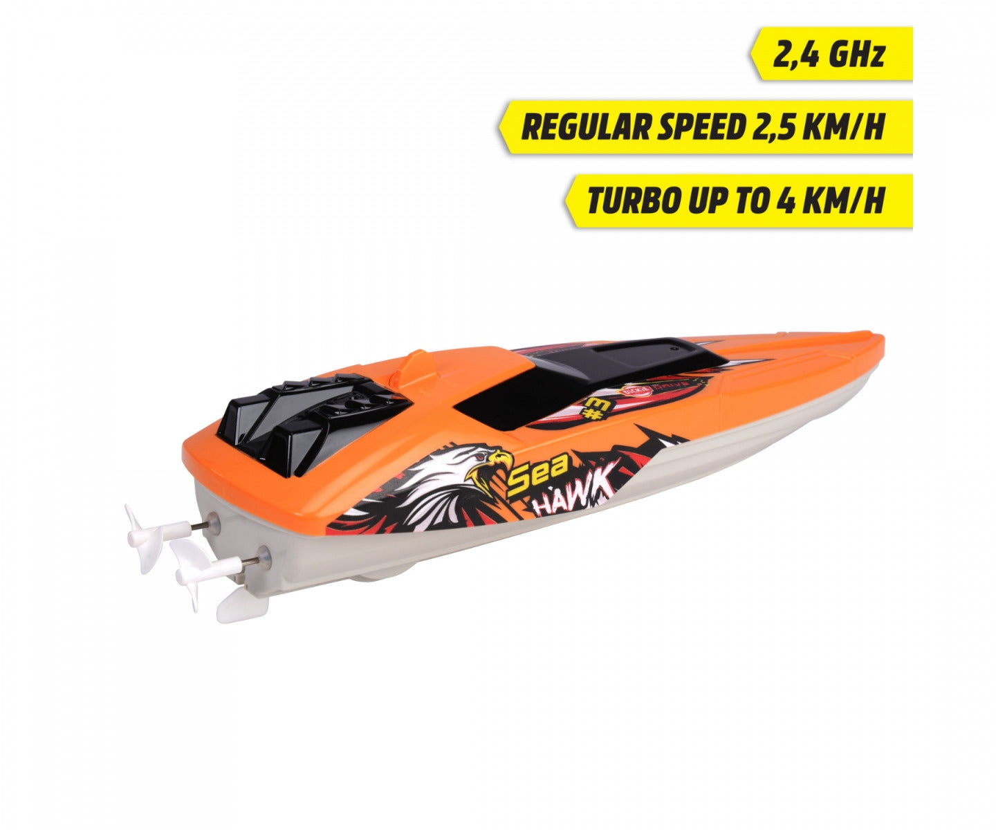 Buy Dickie Sea Hawk Remote Control Speed Boat | Yallatoys.com