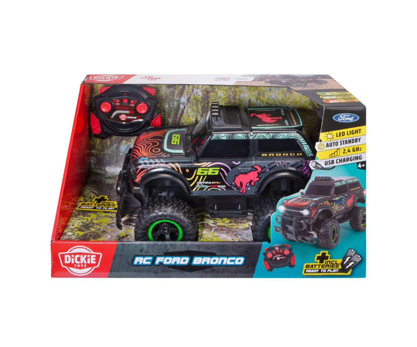Buy Dickie Toys Remote Control Ford Bronco Rtr | Yallatoys.com
