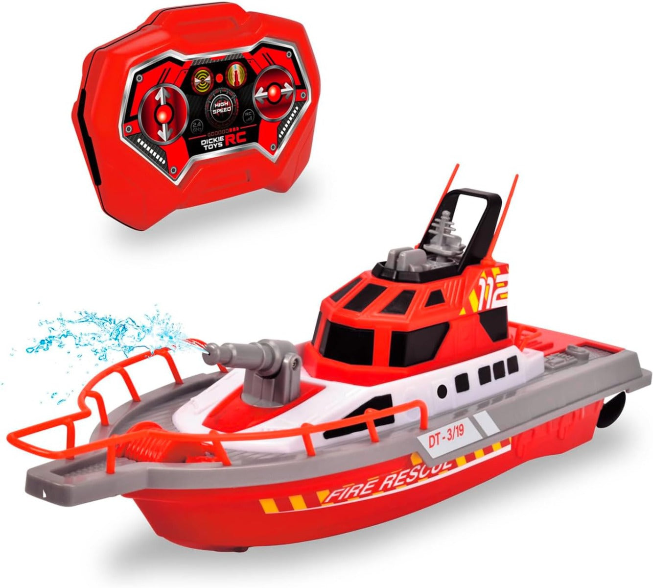 Buy Dickie Radio Control Fire Boat | Yallatoys.com