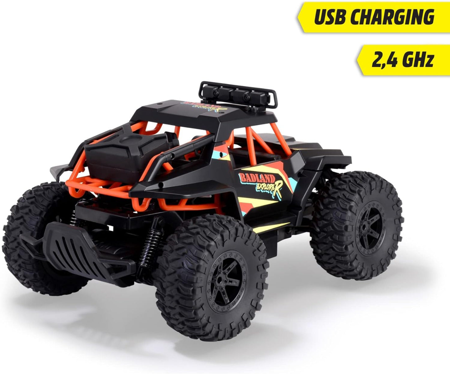 Buy Dickie Remote Control Badland Explorer 32cm Monster Truck RTR with 2 Channel Radio Remote Control | Yallatoys.com