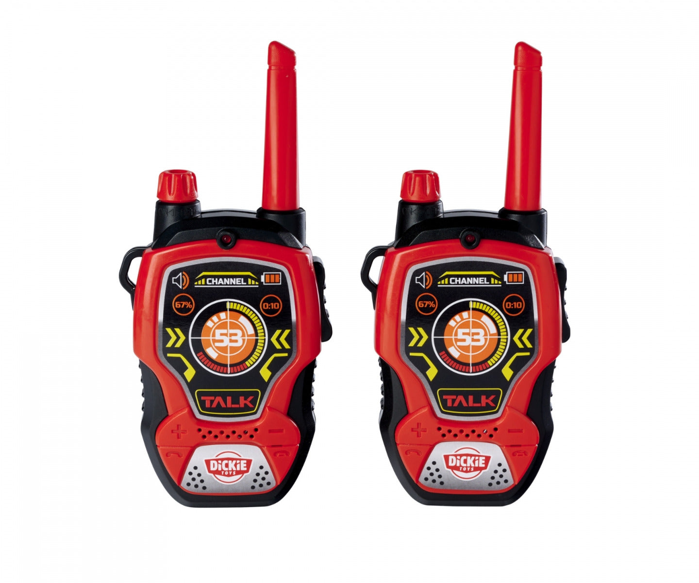 Buy Dickie Walkie Talkie Fun Red Black | Yallatoys.com
