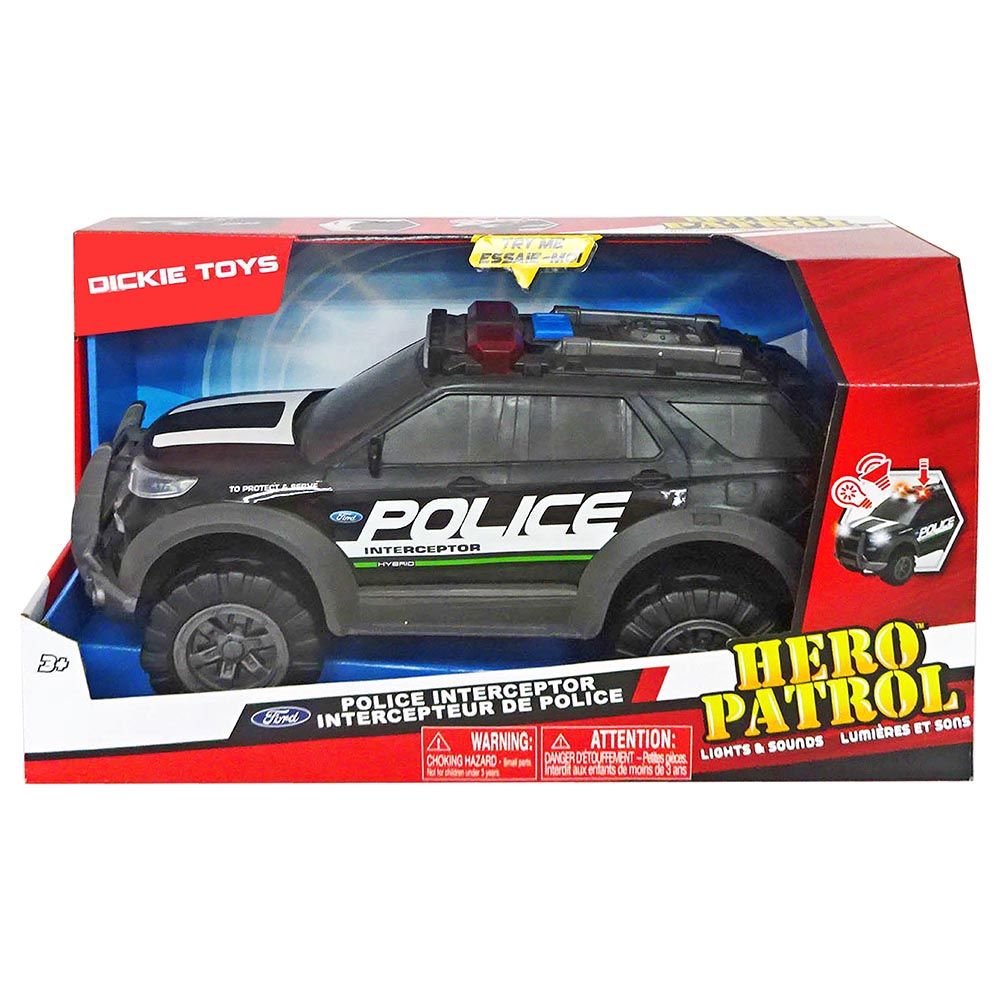 Buy Dickie Ford Police Interceptor Push and Pull Car | Yallatoys.com