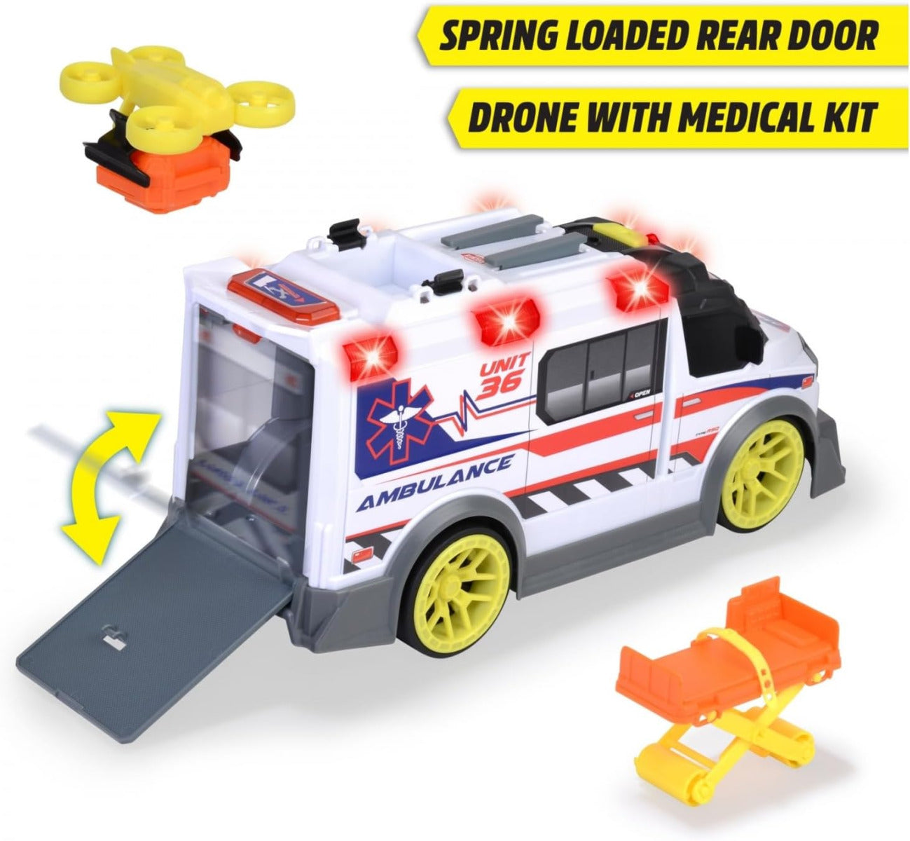 Buy Dickie Ambulance Push & Pull Car | Yallatoys.com