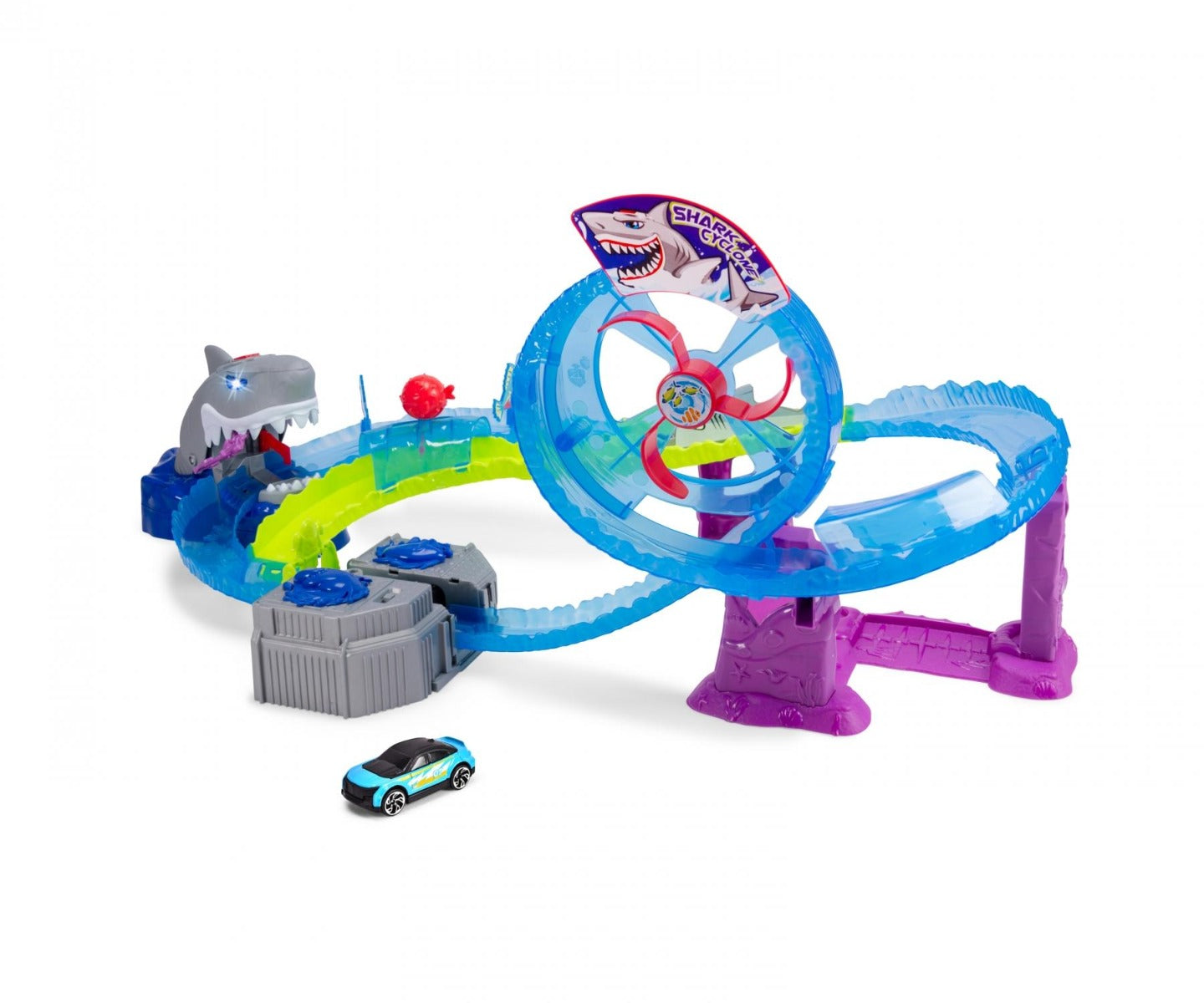 Buy Dickie Toys White Shark Car Race Track | Yallatoys.com