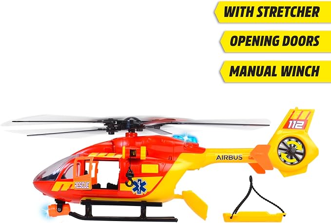 Buy Dickie Toys Airbus Ambulance Helicopter | Yallatoys.com