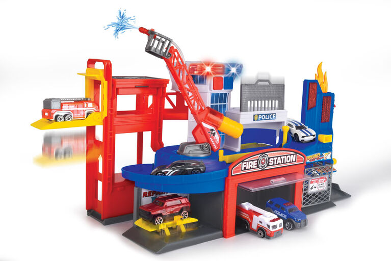Buy Dickie Fire & Rescue Playset Light and sound | Yallatoys.com