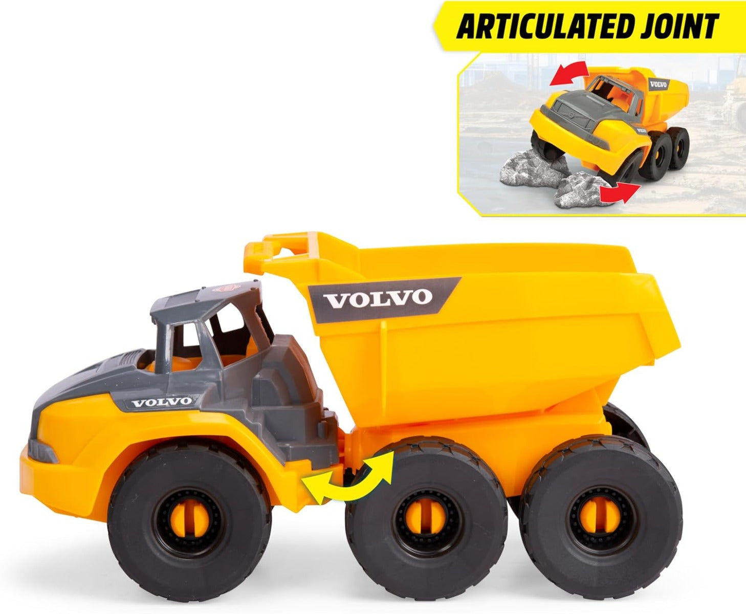 Buy Dickie Toys Volvo Tough Hauler Dump Truck | Yallatoys.com