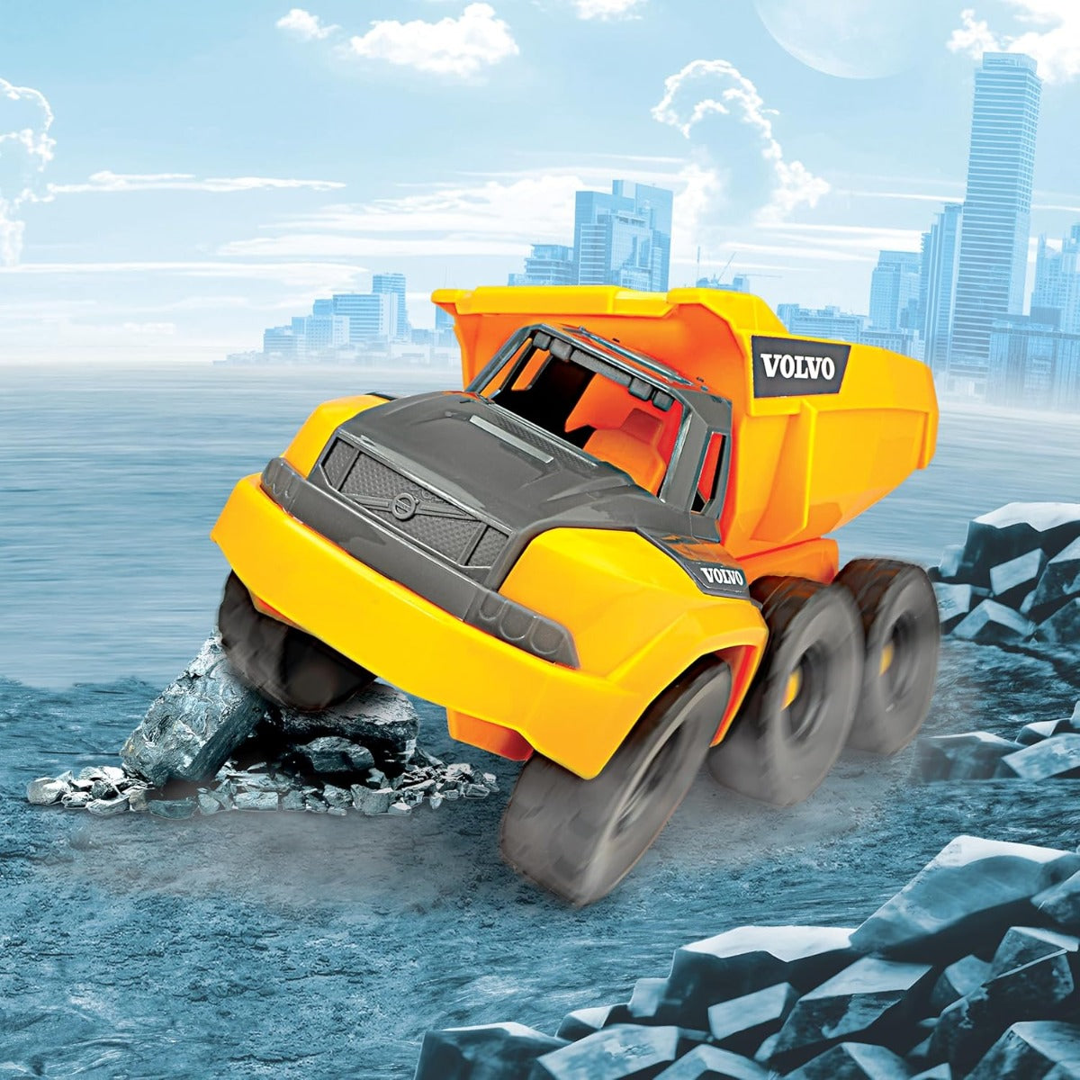 Buy Dickie Toys Volvo Tough Hauler Dump Truck | Yallatoys.com