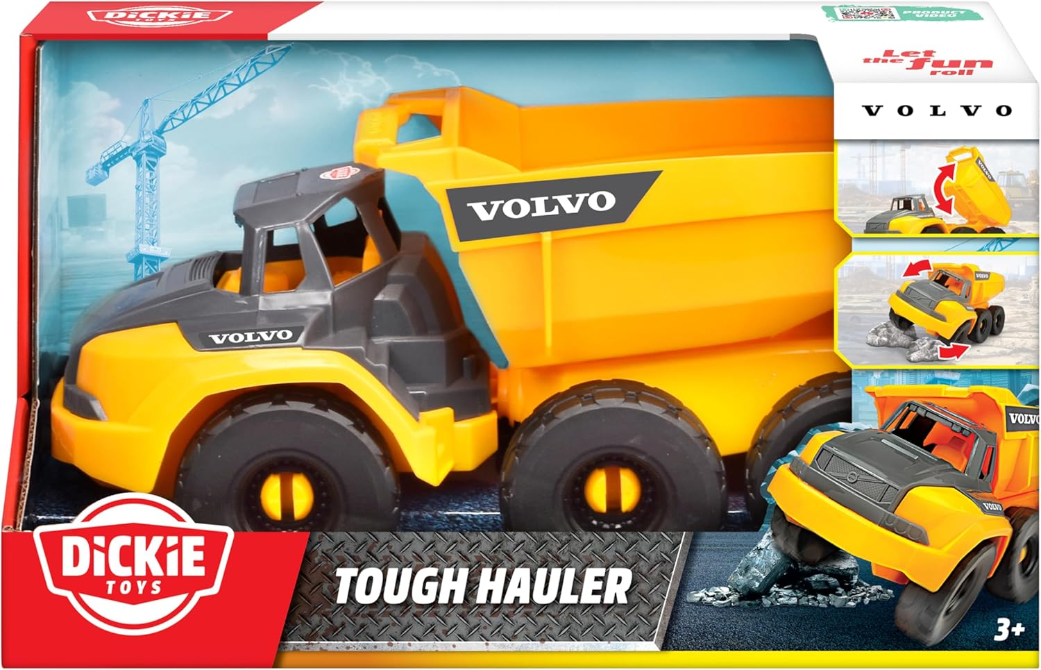 Buy Dickie Toys Volvo Tough Hauler Dump Truck | Yallatoys.com