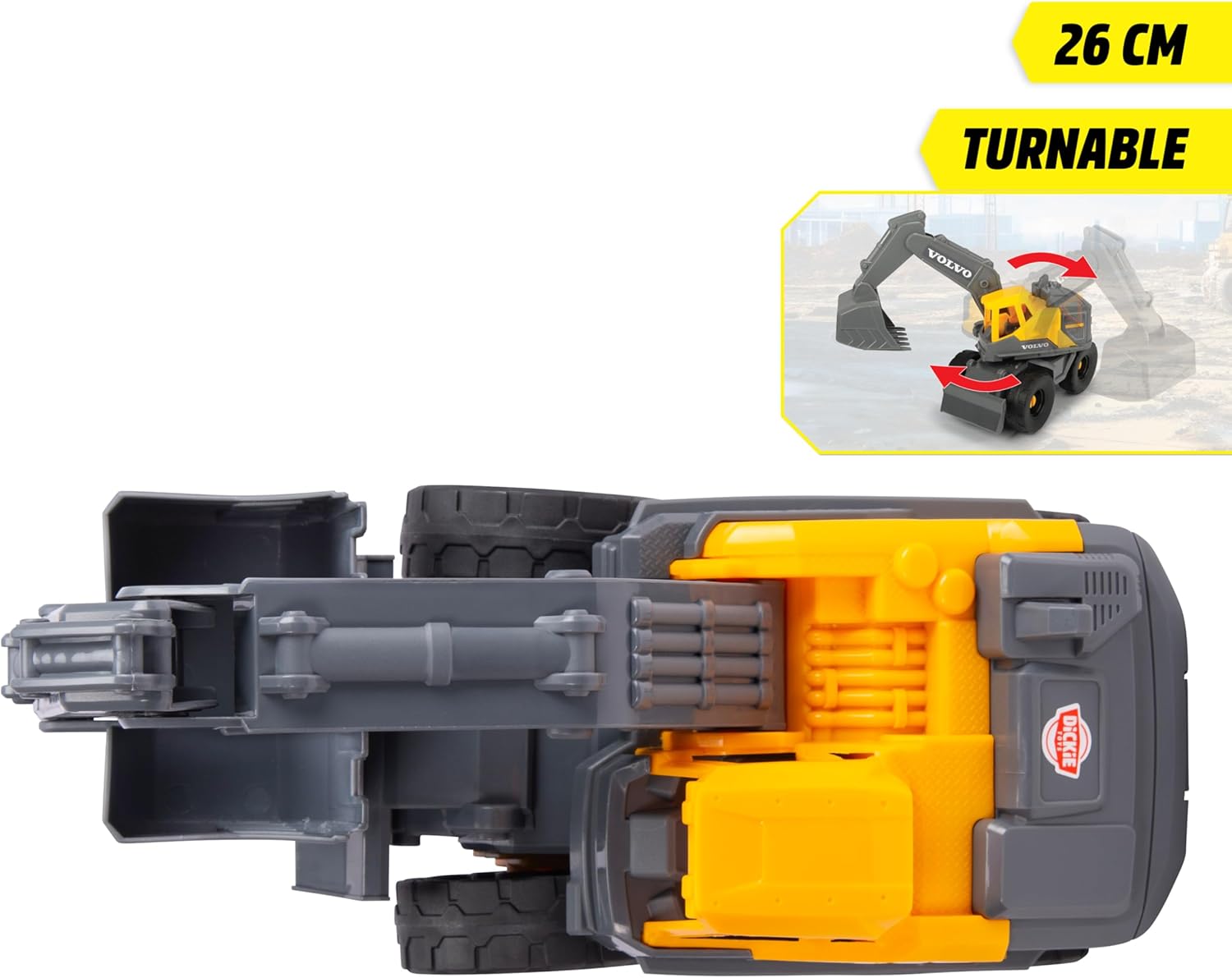 Buy Dickie Volvo Tough Excavator | Yallatoys.com