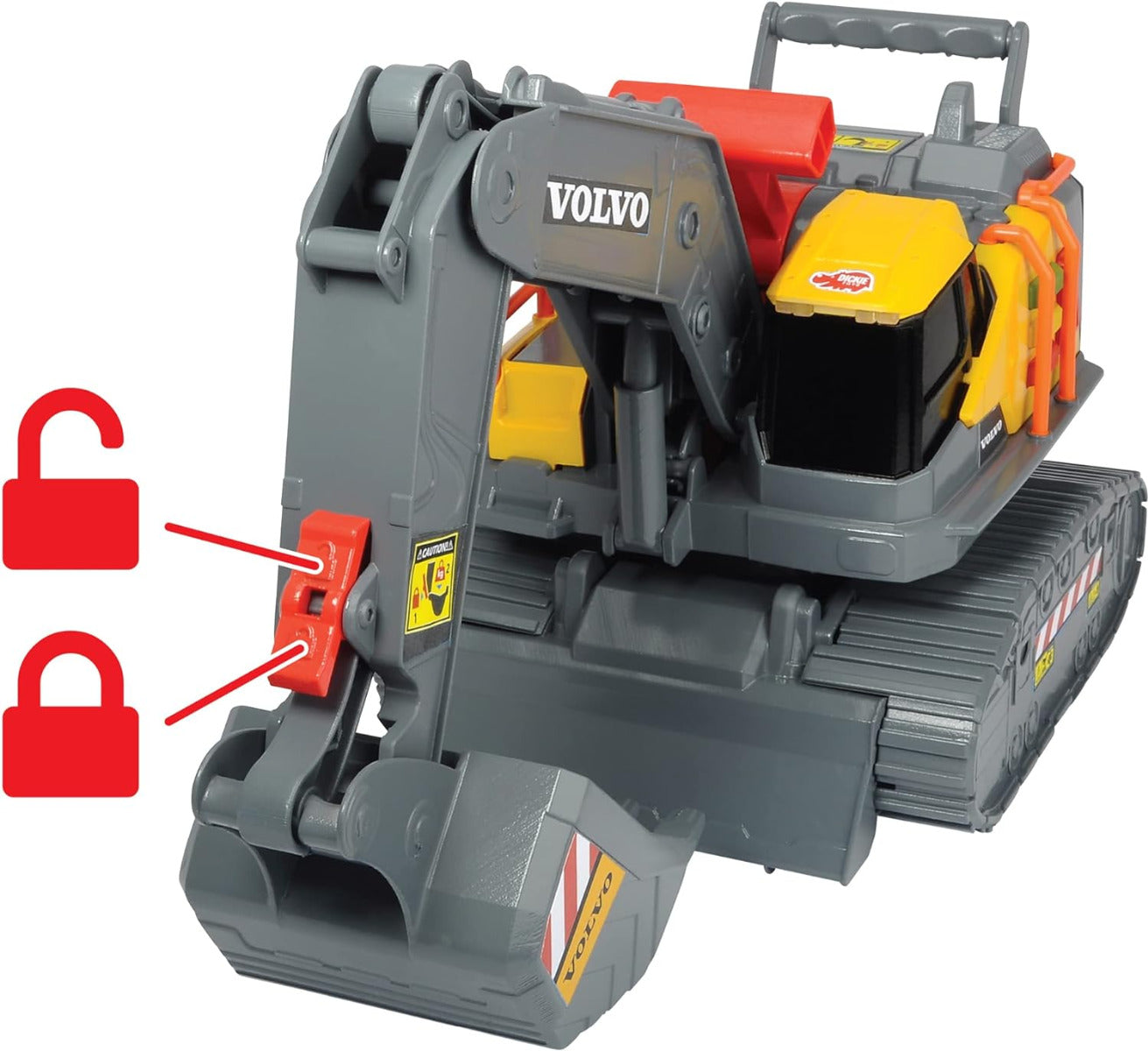 Buy Dickie Volvo 12inch Excavator Construction Truck | Yallatoys.com