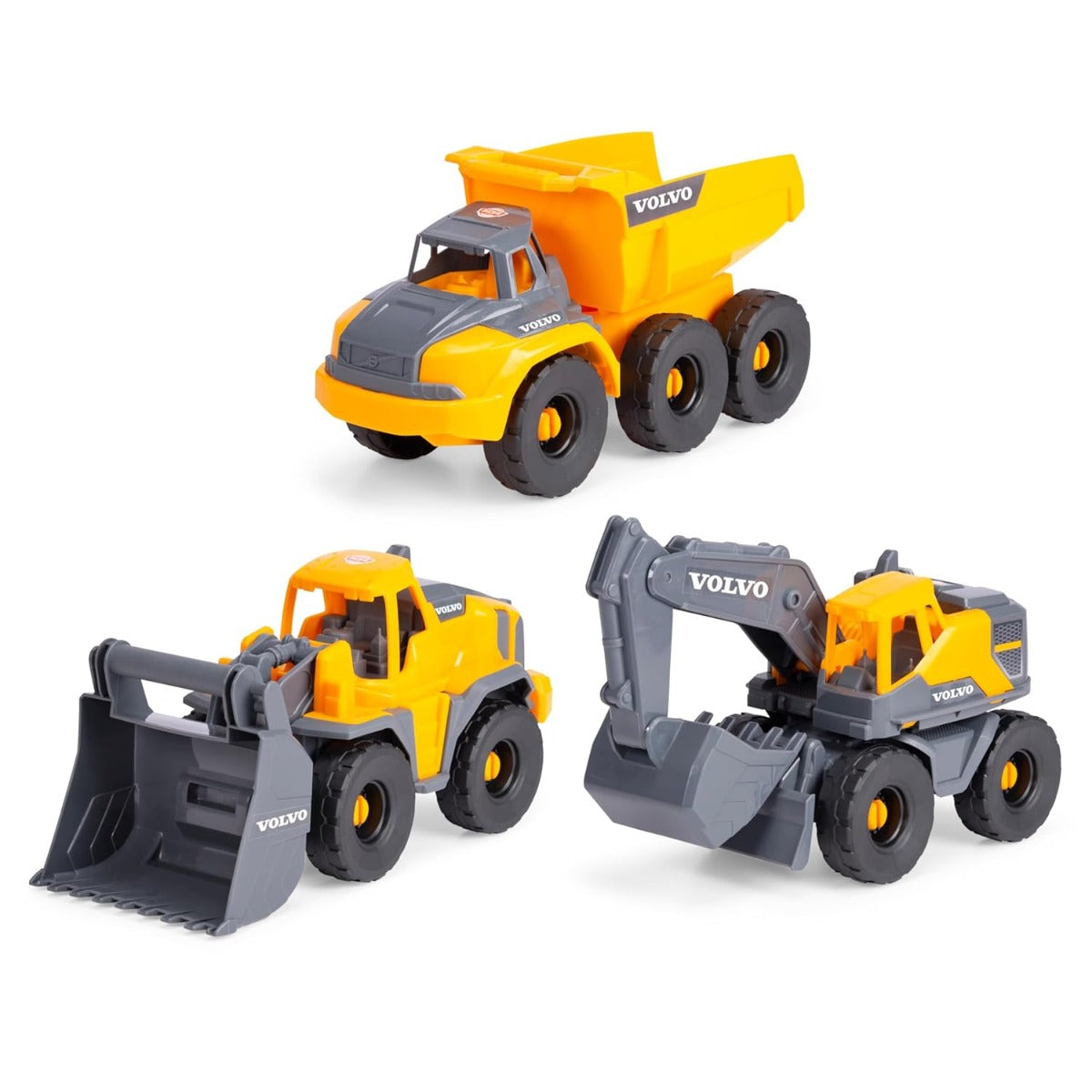 Buy Dickie Toys Set Of 3 Volvo Construction Site Vehicles | Yallatoys.com