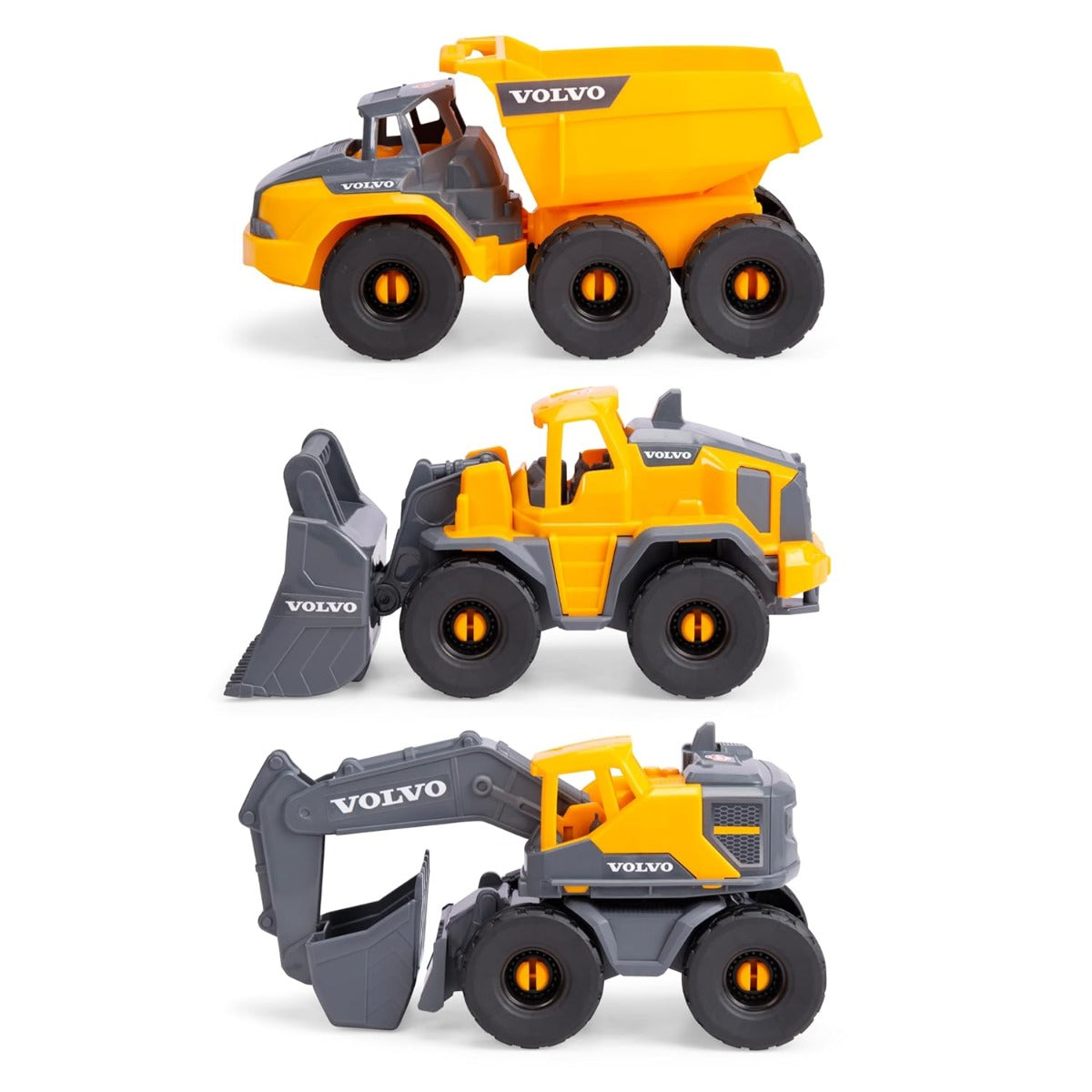 Buy Dickie Toys Set Of 3 Volvo Construction Site Vehicles | Yallatoys.com