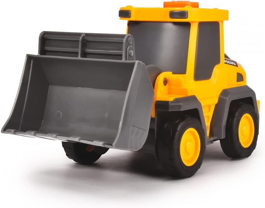 Buy Dickie Light & Sound Volvo Truck with Trailer and 1 Construction Vehicle | Yallatoys.com