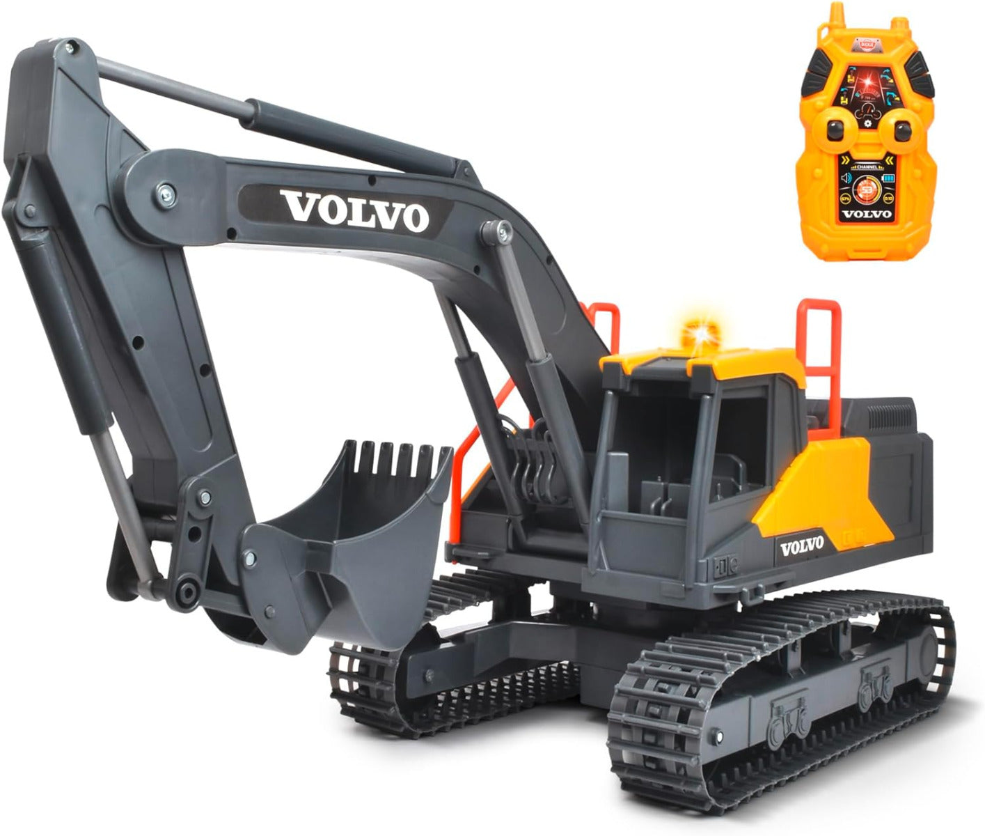 Buy Dickie Remote Control Volvo 24inch Excavator Construction Vehicle | Yallatoys.com