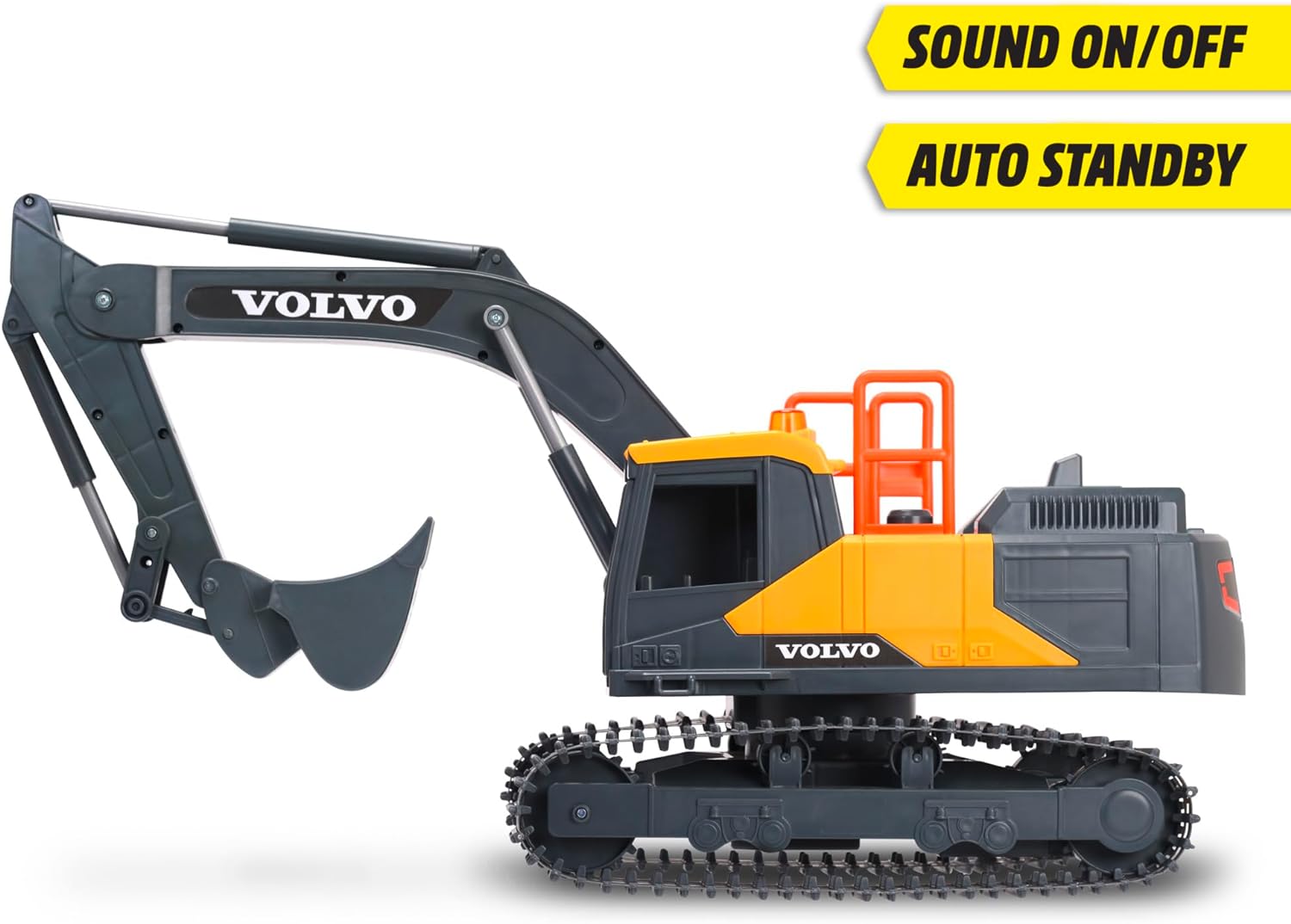 Buy Dickie Remote Control Volvo 24inch Excavator Construction Vehicle | Yallatoys.com