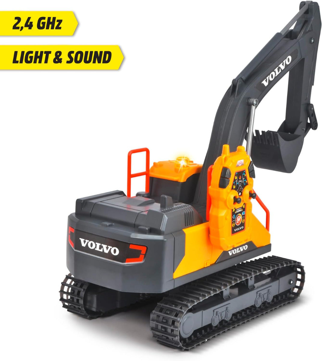 Buy Dickie Remote Control Volvo 24inch Excavator Construction Vehicle | Yallatoys.com