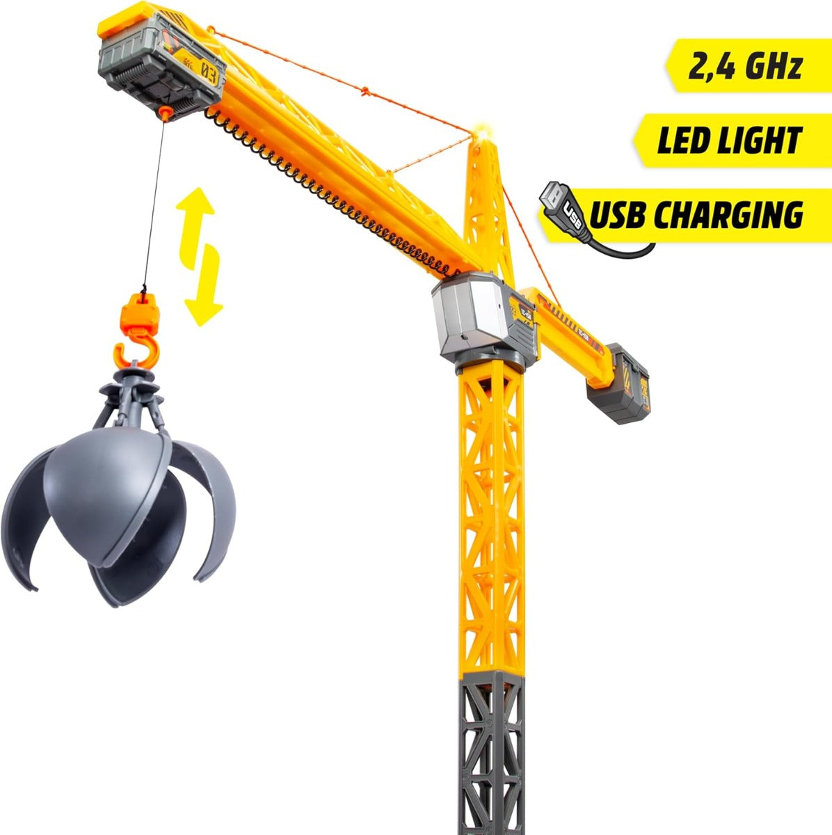 Buy Dickie Toys Remote Controlled Titan Crane | Yallatoys.com