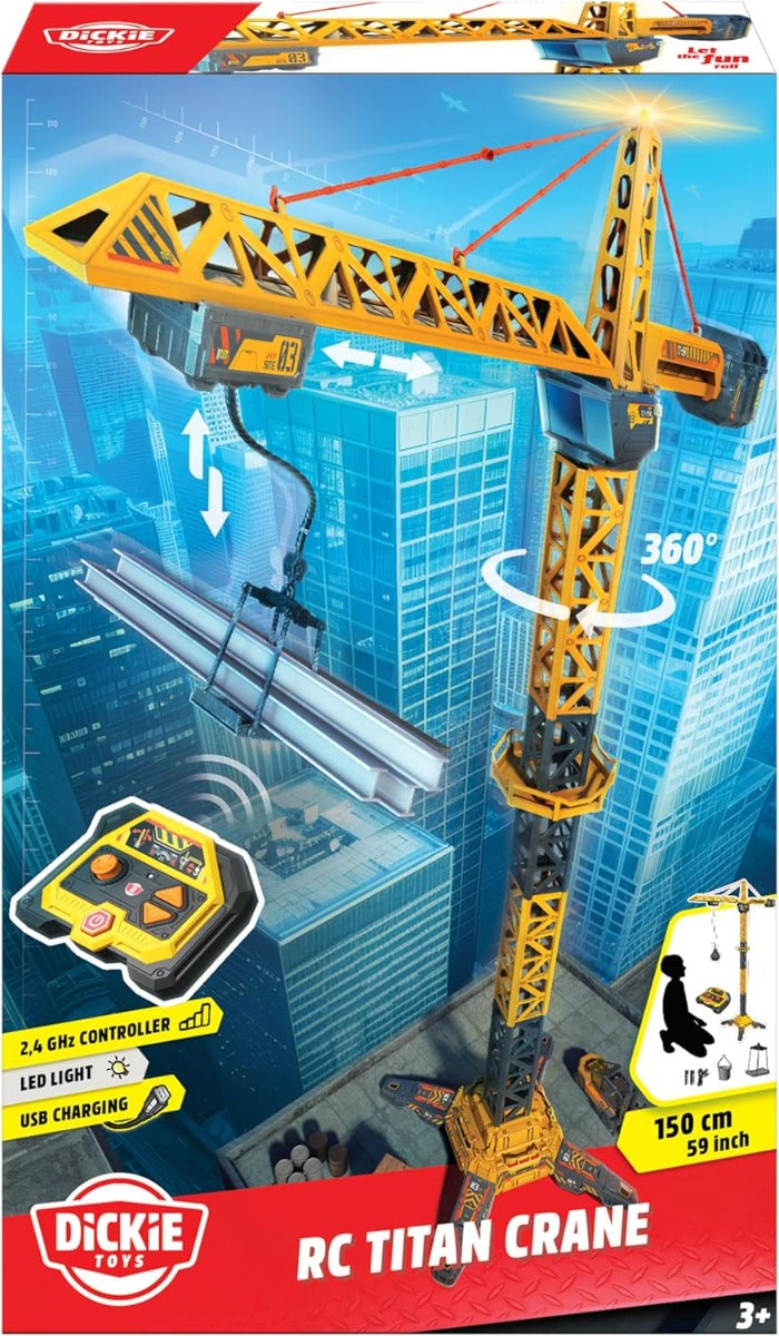 Buy Dickie Toys Remote Controlled Titan Crane | Yallatoys.com