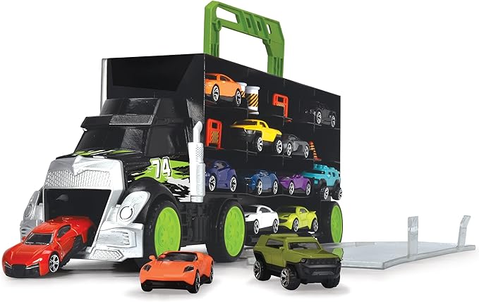 Buy Dickie Toys Truck Carry Case with 4 Die Cast Vehicles (Sold Separately Subject To Availability) | Yallatoys.com