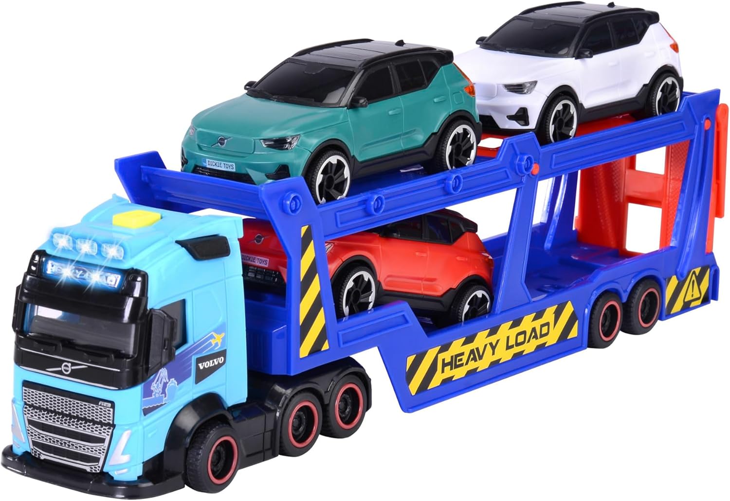 Buy Dickie Volvo Car Transporter Vehicle Playset 4Pcs | Yallatoys.com