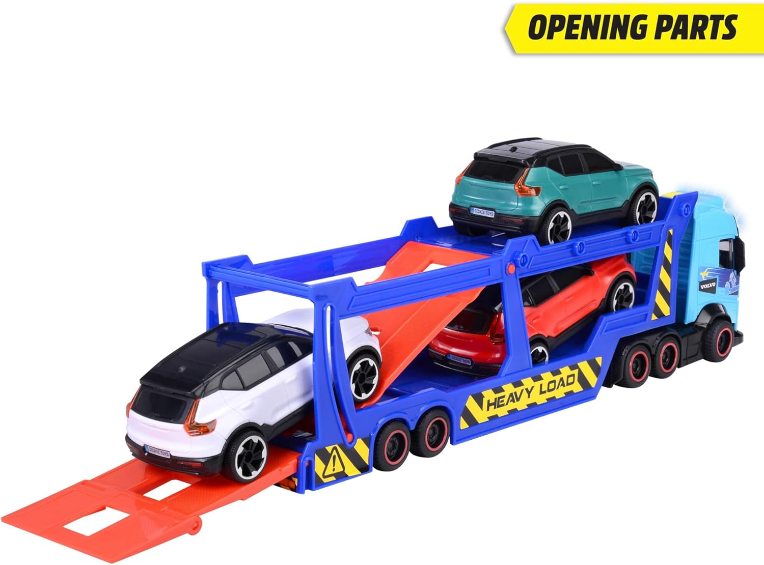 Buy Dickie Volvo Car Transporter Vehicle Playset 4Pcs | Yallatoys.com