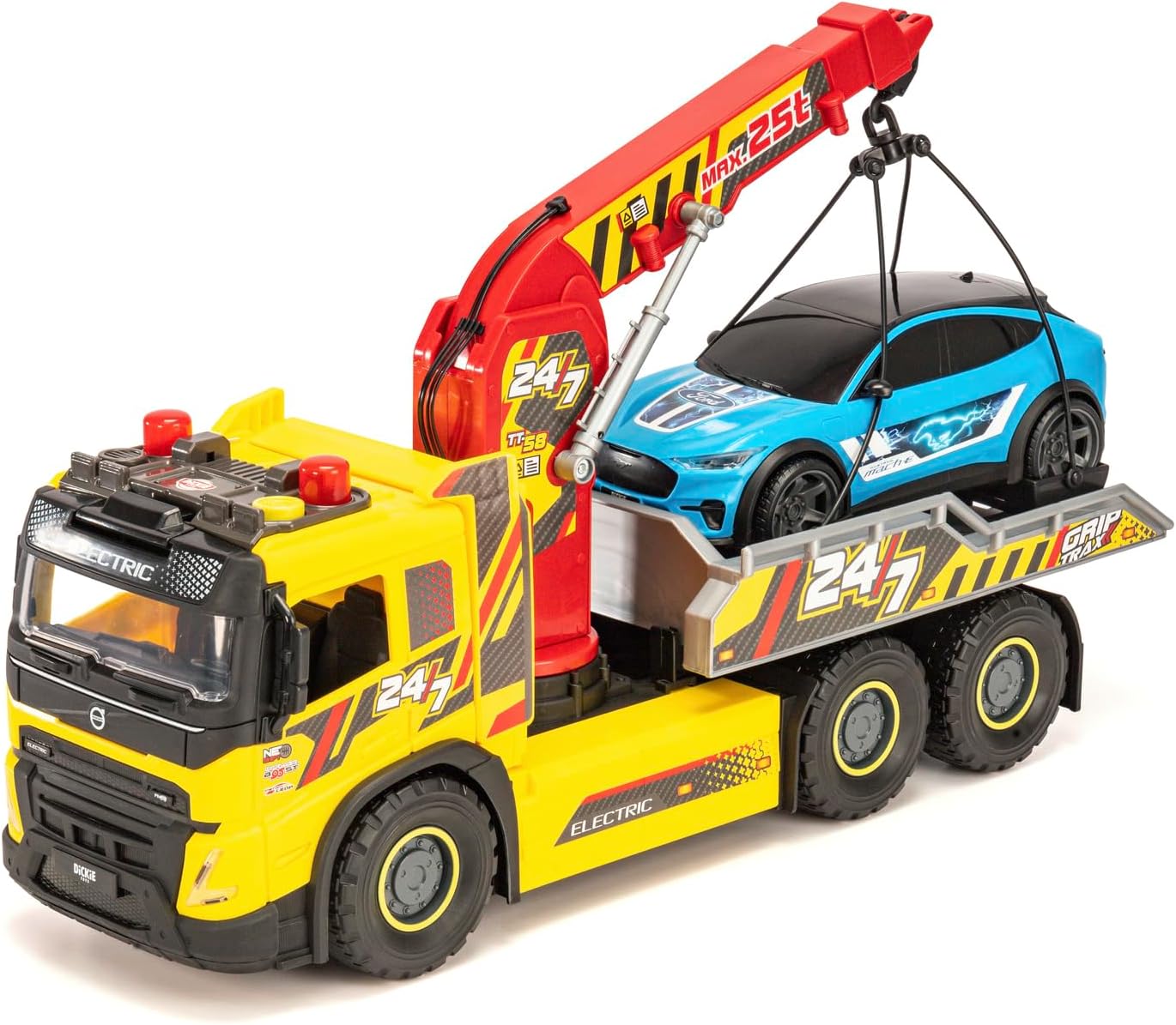 Buy Dickie Toys Giant Tow Truck 1:16 Scale Volvo Fmx Truck | Yallatoys.com