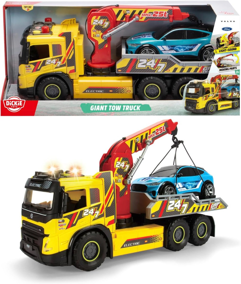 Buy Dickie Toys Giant Tow Truck 1:16 Scale Volvo Fmx Truck | Yallatoys.com