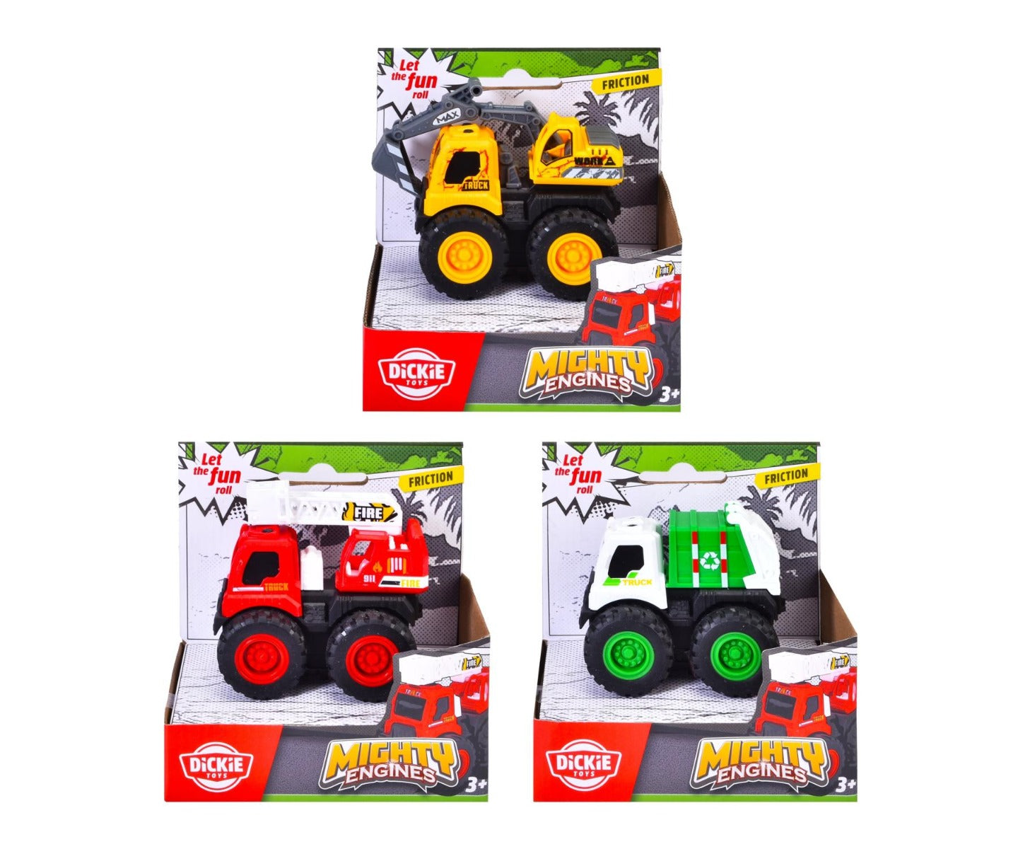 Buy Dickie Toys Mighty Engines Monster Truck (Sold Separately Subjected To Availability) | Yallatoys.com