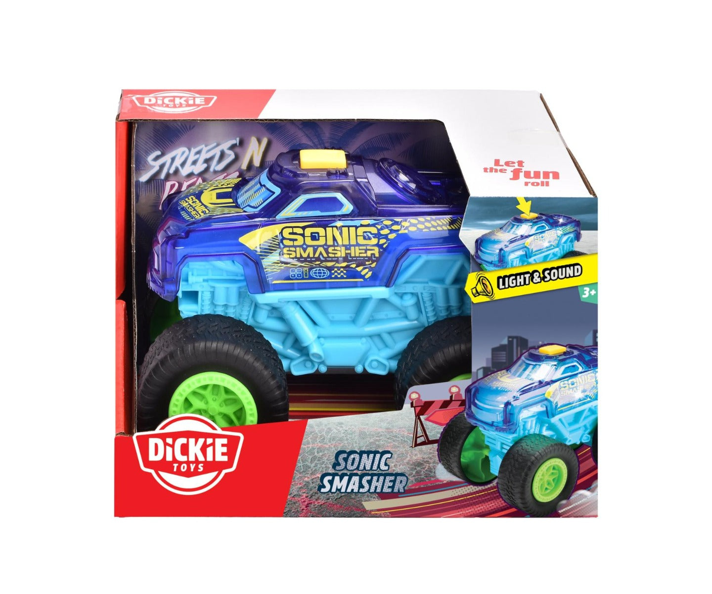 Buy Dickie Toys Sonic Smasher Monster Truck | Yallatoys.com