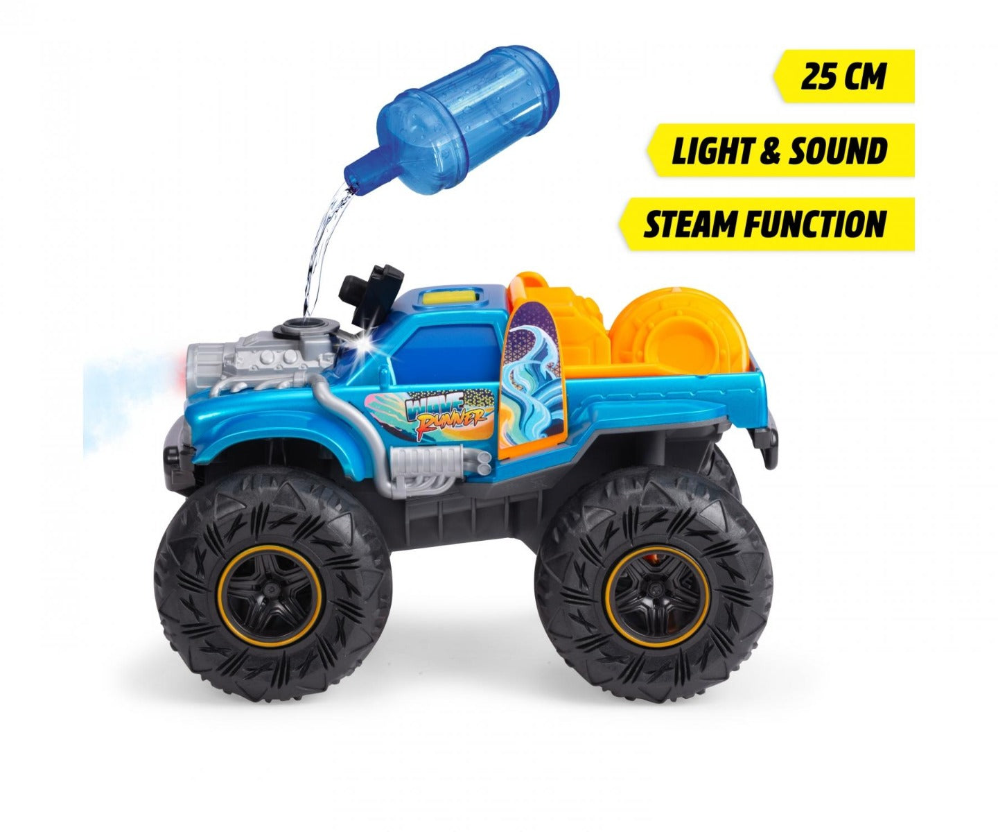 Buy Dickie Toys Wave Runner Monster Truck (Sold Separately Subjected To Availability) | Yallatoys.com