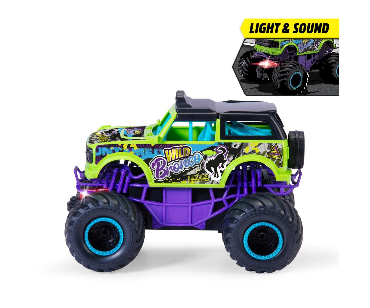 Buy Dickie Wild Bronco Truck with Light and Sounds | Yallatoys.com