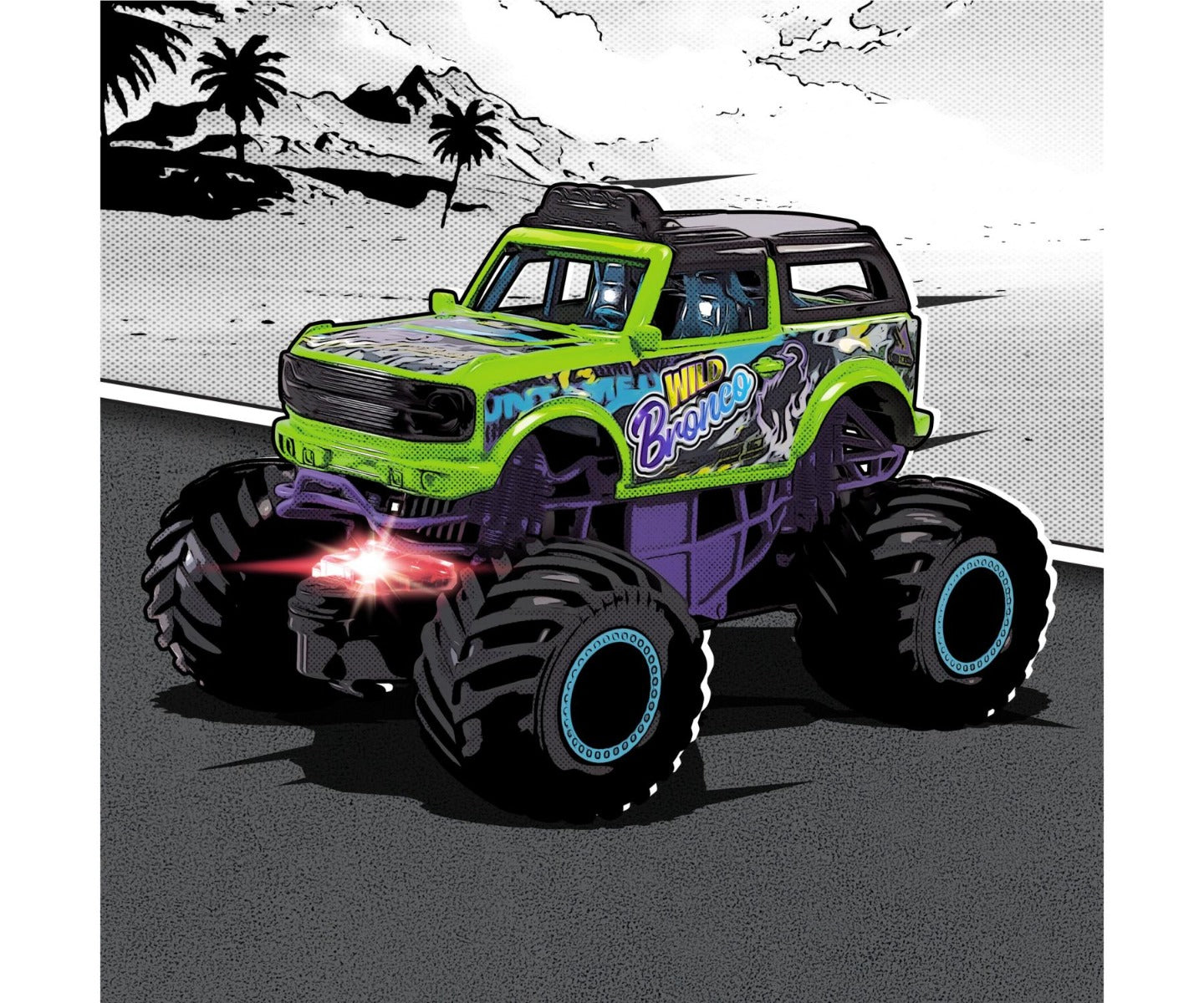 Buy Dickie Wild Bronco Truck with Light and Sounds | Yallatoys.com