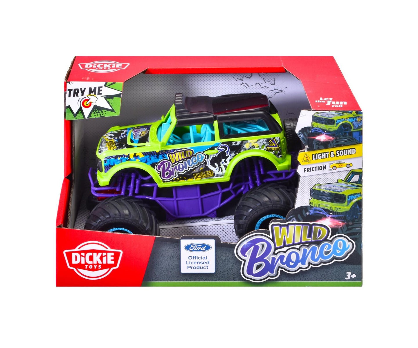 Buy Dickie Wild Bronco Truck with Light and Sounds | Yallatoys.com