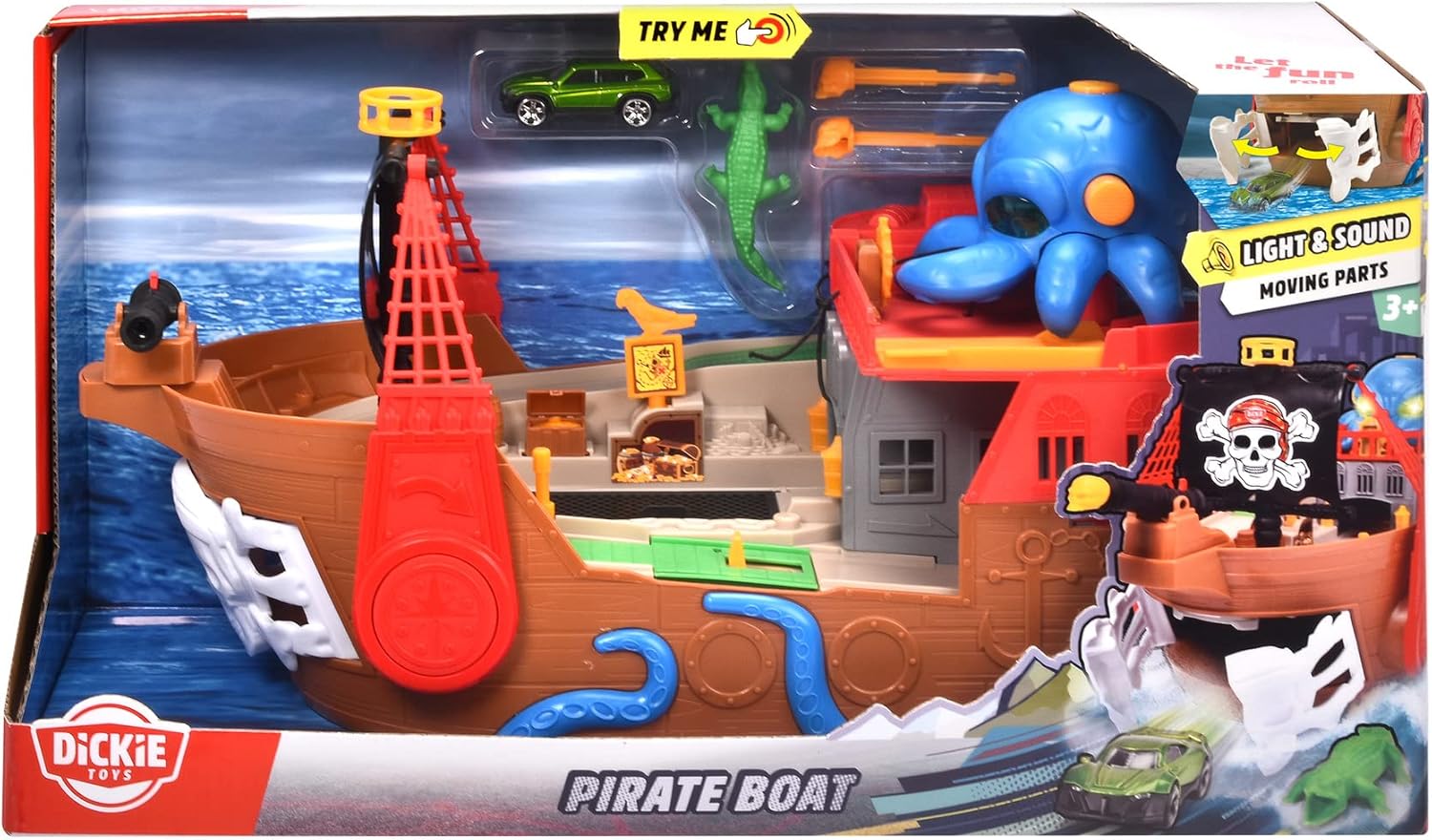 Buy Dickie Pirate Boat | Yallatoys.com