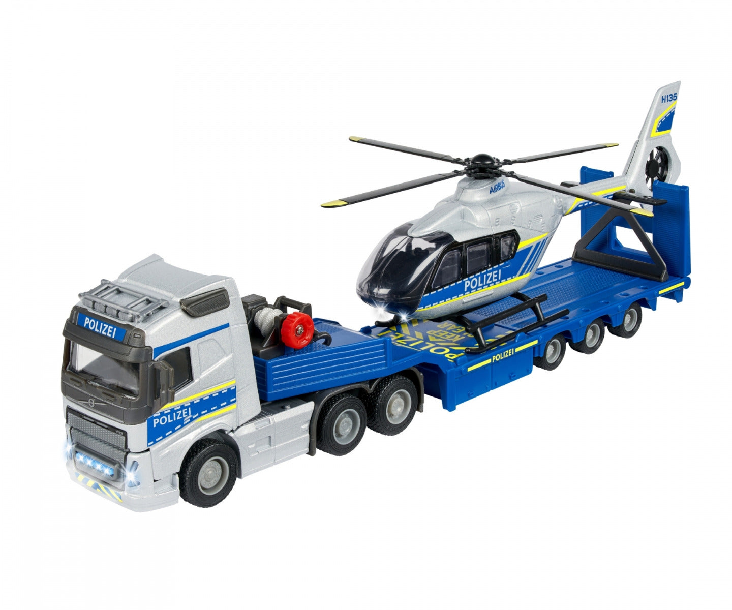 Buy Majorette Grand Series Volvo FH16 PoliceAirbus & Truck | Yallatoys.com