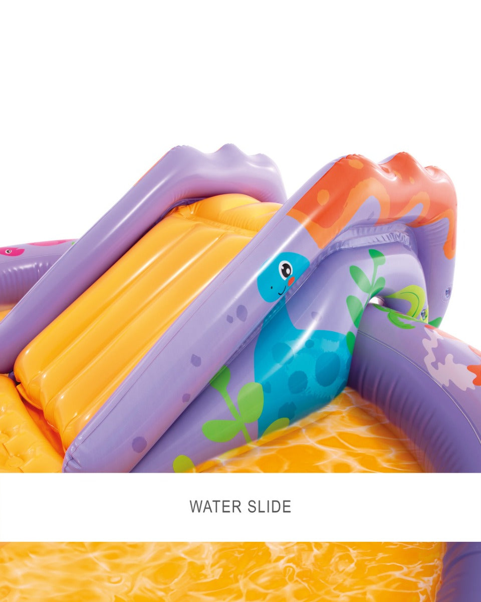 dinosaur splash pool