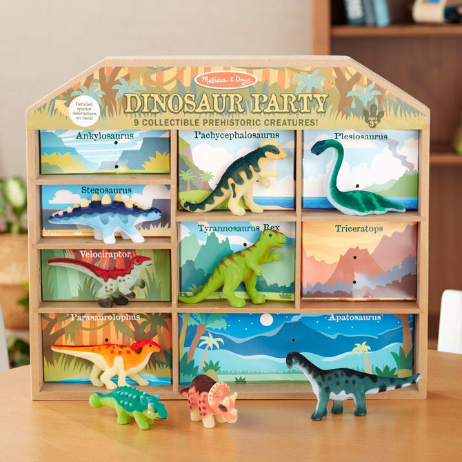 dinosaur themed kids play set